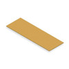 Decking, Particleboard, 72 in W, 24 in D, Natural, Unfinished Finish