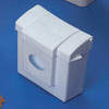 Hospeco Sanitary Napkin Receptacle,White 250-201W