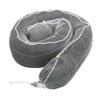 Pig Sorbent Boom, 48 gal, 8 in x 20 ft, Oil, Black, White, 2 PK BOM415