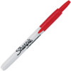 Sharpie Permanent Marker, Red, Fine Tip, Retractable, 12 PK 32702