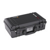 Pelican Black Protective Case, 21.96"L x 13.9"W x 7.49"D 1525AIR