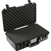 Pelican Black Protective Case, 21.96"L x 13.9"W x 7.49"D 1525AIR