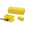 Hubbell Wiring Device-Kellems Plug Lockout,Yellow,3-8In Shackle Dia. HLD2