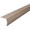 M-D Building Products 36 In. Satin Nickel Aluminum CINCH Fluted Stair Edging 43310 275908