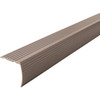 M-D Building Products 36 In. Spice Aluminum CINCH Fluted Stair Edging 43311