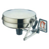 Plumbed Eyewash, Wall Mount, Plumbed, 9 in H., 15 2-3 in W  G1814BC