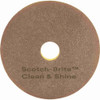 Scotch-Brite Scrubbing Pad,Yellow,Size 20",PK5 09541