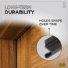 PLATINUM 81" Brn Wthstp Doorseal 43347 114615 PLATINUM 81" Brn Wthstp Doorseal 43347 114615