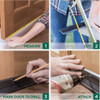 M-D Building Products 0.25 In. 36 In. Silver Door Sweep 05100 118718