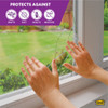 M-D Building Products 100 Ft. Transparent Weatherseal Tape for Windows & Vents 04630 119063