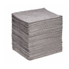 Sorbent Pad, 35 gal, 15 in x 18 in, Universal, Gray, Polypropylene