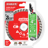 Diablo 4 In. Diamond Continuous Rim Turbo Dry-Wet Diamond Blade DMADT0400 307480