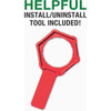 Fluidmaster Universal Flush Valve Repair Kit for 3 In. HET Toilet K-540A-015-T5 468203