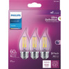 Philips 3pk 60w Ba11 Dl Led Bulb 564922 548308
