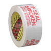 Scotch Carton Tape,Red on White,48mm x 100m 3771