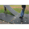 Ground Protection Mat, 1-2 in Thickness, High Density Polyethylene, Black  AM48
