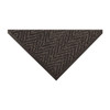 Entrance Mat, Polypropylene, 3/8 in Thick, Charcoal, 3 ft W x 4 ft L