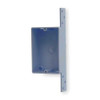 Electrical Box, 8 cu in, Square Box Type, 1 Gang, PVC, Rectangular Shape  EZ08SB