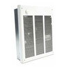 Recessed Electric Wall-Mount Heater, Recessed or Surface, 1800 W, 120V AC, White