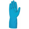 Mcr Safety Coated Gloves, XL, Blue-Blk-Gray, PR B100XL