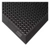 Drainage Entrance Mat, Rubber, 5/32 in Thick, Black, 2 ft W x 3 ft L