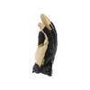 CG40-75 Mechanics Gloves, Genuine Leather Palm, Spandex Back, 10, Black-Brown  CG40-75-010