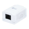 Monoprice Surface Mount Box,Cat6,1P,White 7092