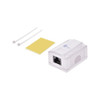 Monoprice Surface Mount Box,Cat6,1P,White 7092