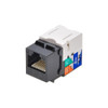 Monoprice Datacom Jack,Cat6,Punch Down,Black 5378