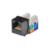 Monoprice Datacom Jack,Cat6,Punch Down,Black 5378