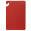 San Jamar Cutting Board,20 x 15 x 1-2 In,Red CB152012RD