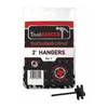 Toolhanger Polypro Plastic,Tool Hanger,Black,PK7 2007