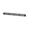 Monoprice Rackmount Keystone Jack Panel,24 Ports 7260