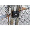 Ranger Lock Padlock Guard,3 in,Hardened Steel,Black RGCJ-00