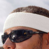 Ergodyne Sweatband, White, Universal, Terrycloth 6550