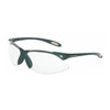 A900, Safety Glasses, Anti-Scratch, Clear Lens, Gray Frame, Half-Frame