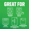 Rust-Oleum Gloss White 12 Oz. Appliance Spray Paint 7881830 787035