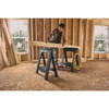 Stanley 27 In. L Plastic Portable Folding Sawhorse, 1000 Lb. Capacity (2-Set) 060864R 395739