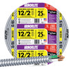Southwire 25 Ft. 12/2 MC Armored Cable Electrical Wire 68580021