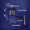 Irwin 3 In. Clamp-On Vise 226303ZR 327612