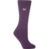 Heat Holders Women's 5 to 9 Purple Thermal Sock LHHORGPUR - PURPLE