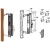 Prime-Line Flush Mount Hook Sliding Patio Door Handle Set C 1032