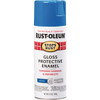 Rust-Oleum Stops Rust Sail Blue Gloss 12 Oz. Anti-Rust Spray Paint 7724830 782665