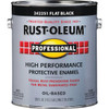 Rust-Oleum Flat VOC for SCAQMD Professional Enamel, Black, 1 Gal. 242251 789521