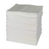 Brady Sorbent Pad, 51 gal, 15 in x 19 in, Oil, White, Polypropylene SPC200