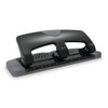Swingline Three-Hole Paper Punch,20 Sheets,Blk-Gry A7074133