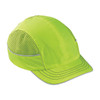 Bump Cap, Short Brim Baseball, ABS, Hook-and-Loop Suspension, Hi-Visibility Lime