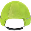 Bump Cap, Short Brim Baseball, ABS, Hook-and-Loop Suspension, Hi-Visibility Lime  8950