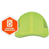 Bump Cap, Short Brim Baseball, ABS, Hook-and-Loop Suspension, Hi-Visibility Lime  8950