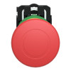 Schneider Electric Emergency Stop Push Button, 22 mm, 1NC, Red XB5AT842
